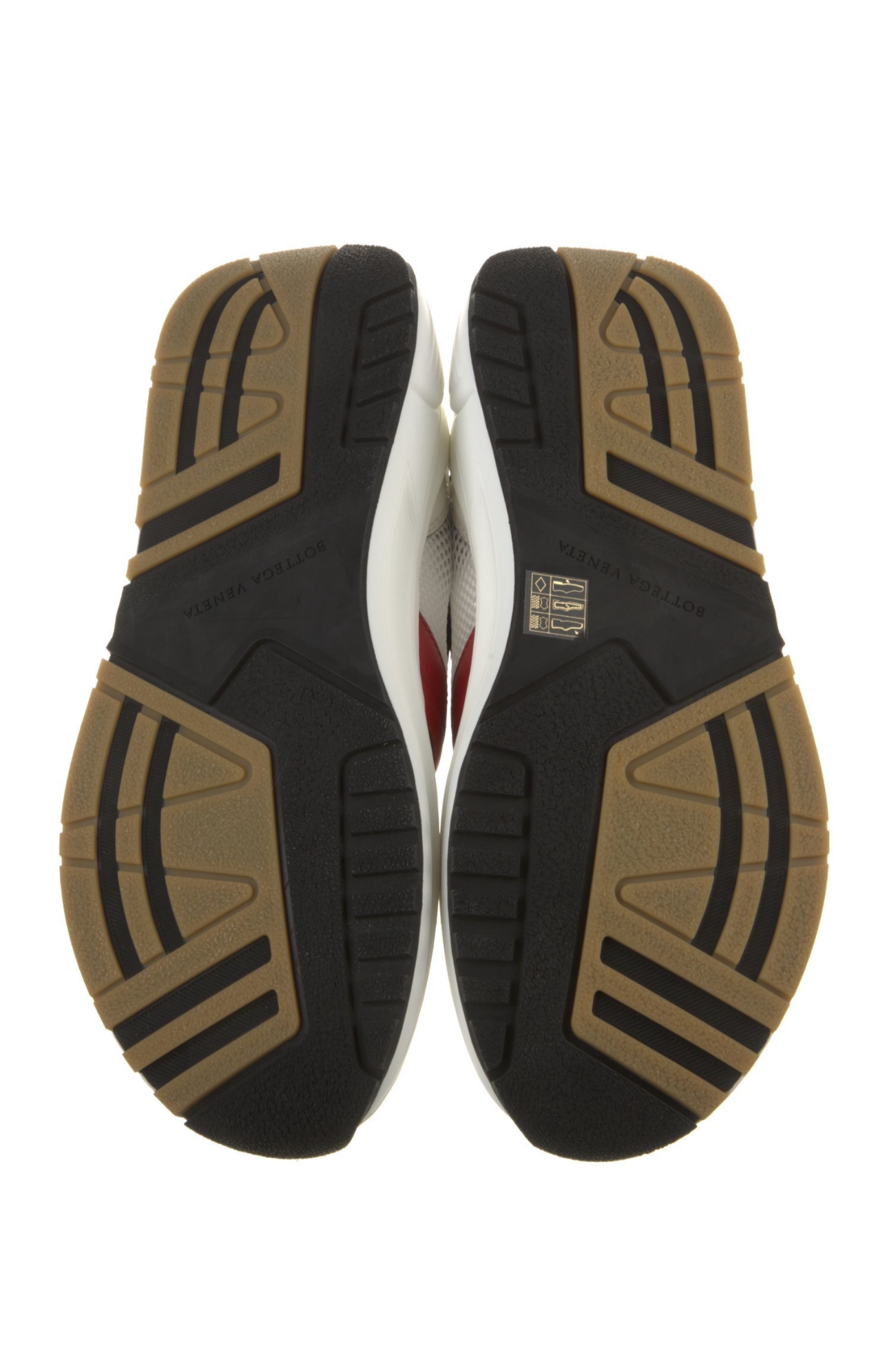 Bottega Veneta Leather Low Top Chunky Sneakers