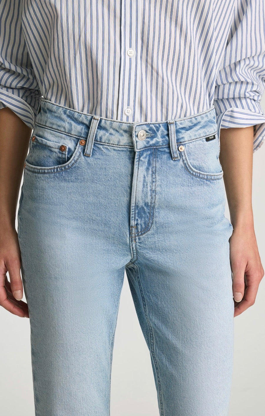 New York Straight Jeans - Mavi