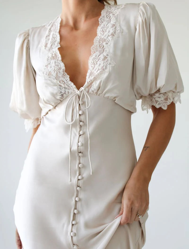 Honey Duster Maxi Dress- Rumored