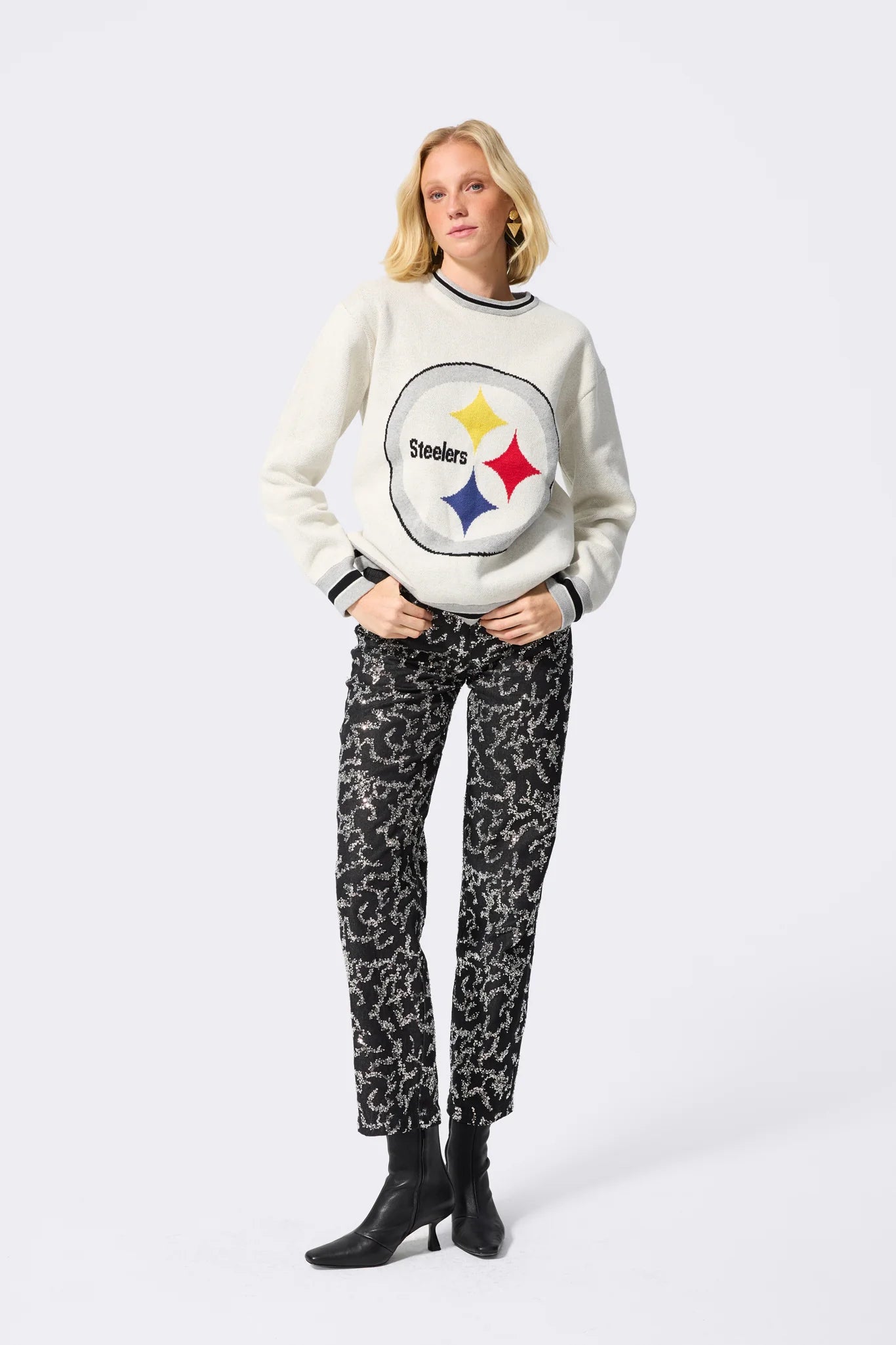 Steelers Sugar Swizzle Crewneck