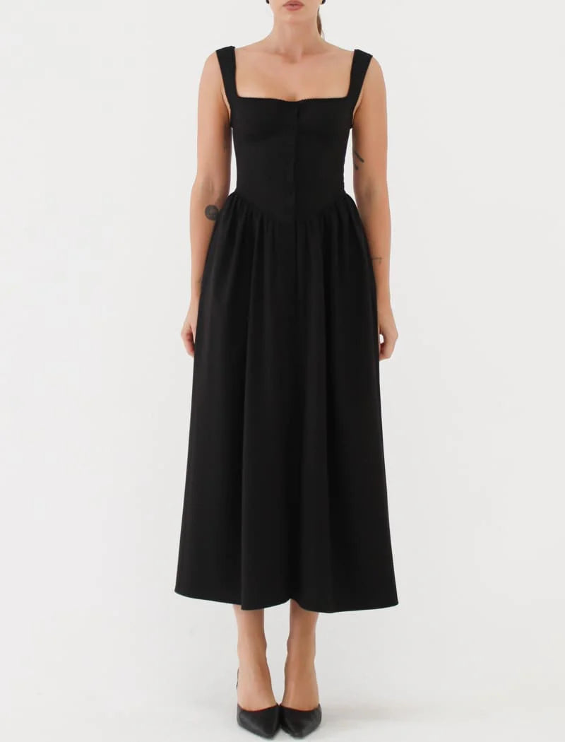 Antoinette Midi Dress -Rumored