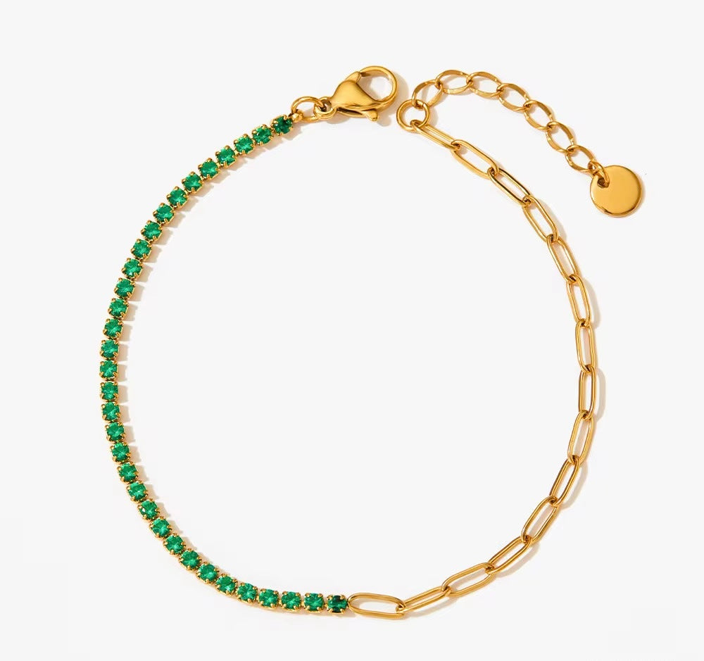 Link Up Tennis Bracelet