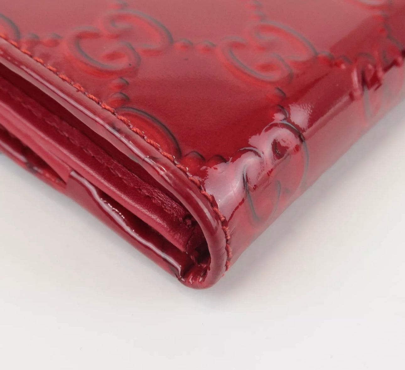 Gucci- Patent leather wallet