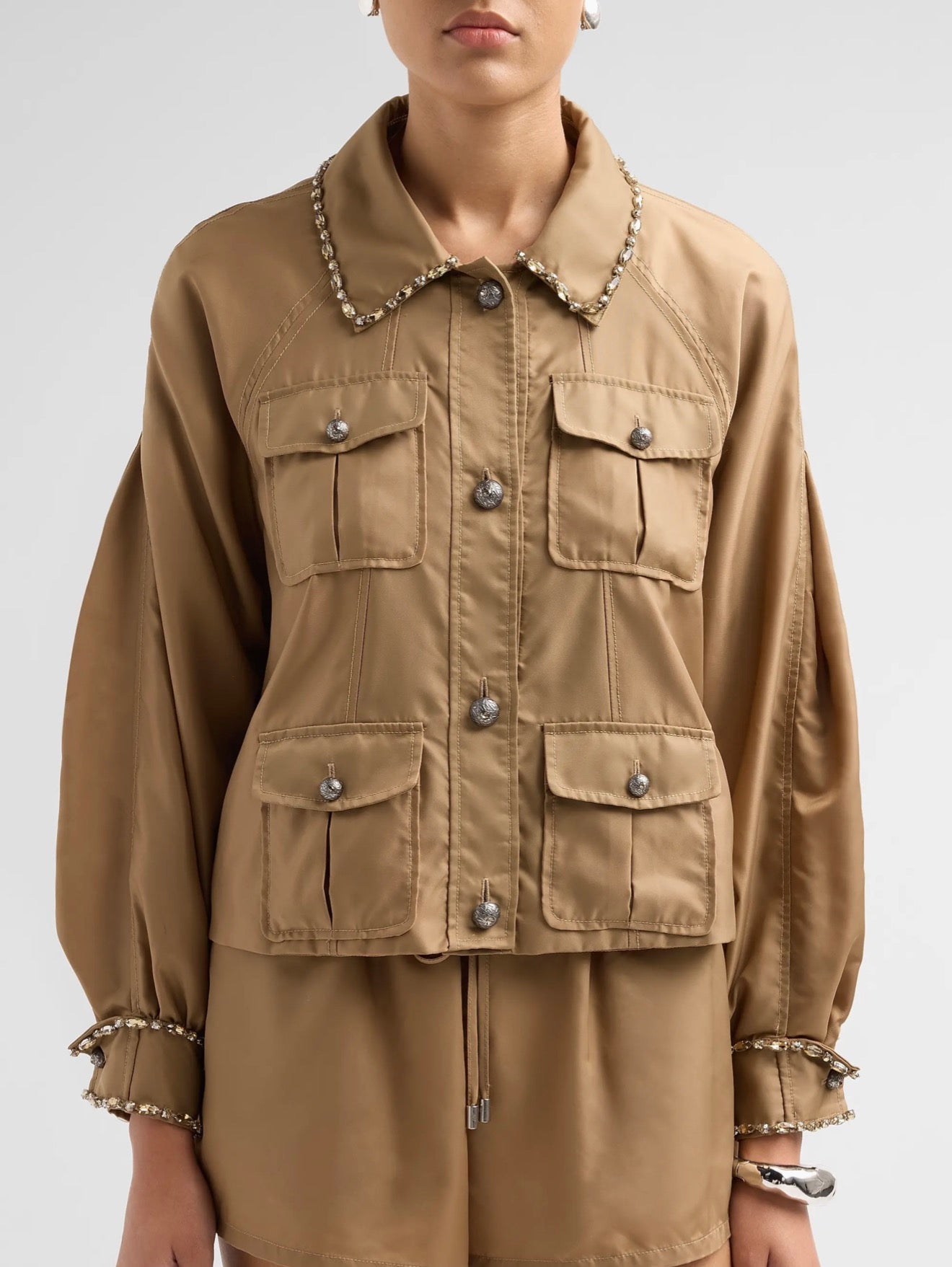 Rhinestone Chain Adami Jacket