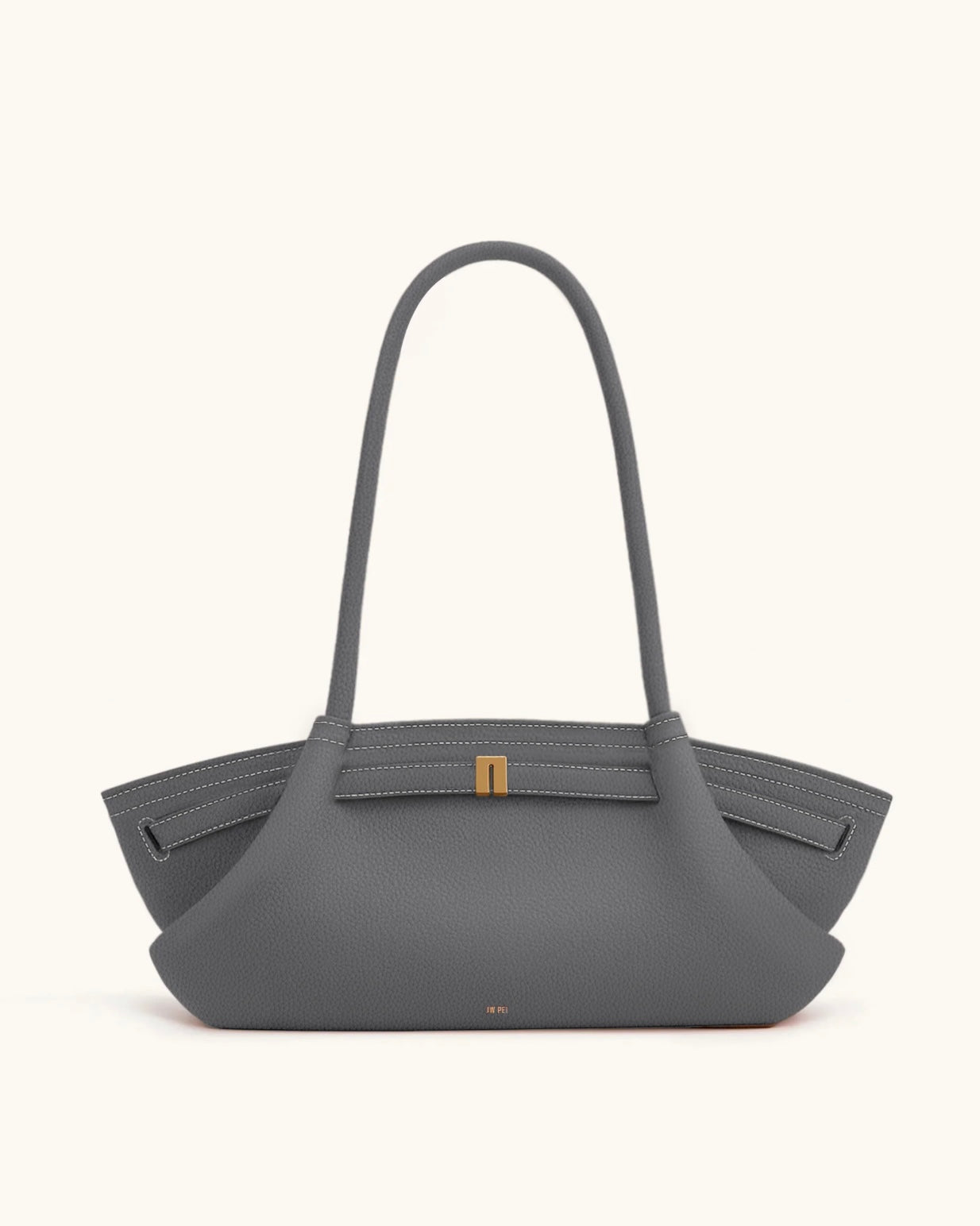 Hana Wide Tote Bag| Grey