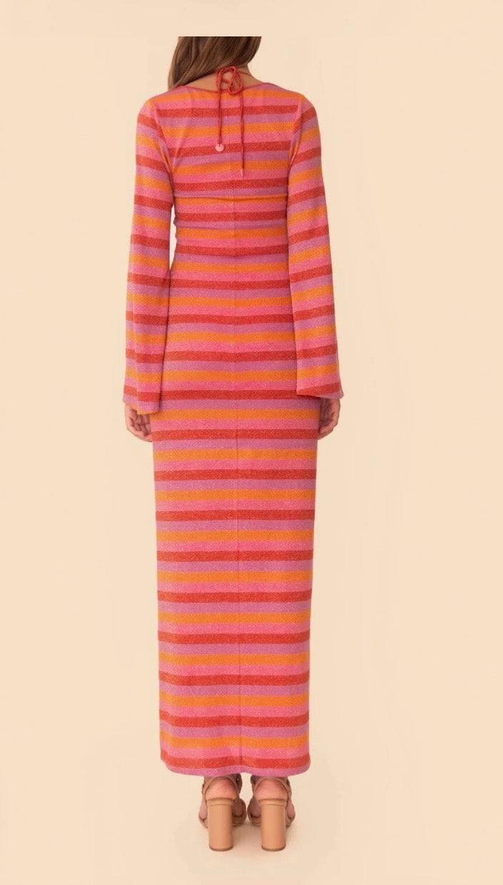 Dali Dress Rasberry Rainbow