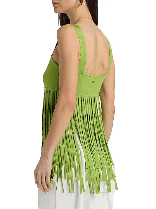 Amaris Tank Top with Fringe