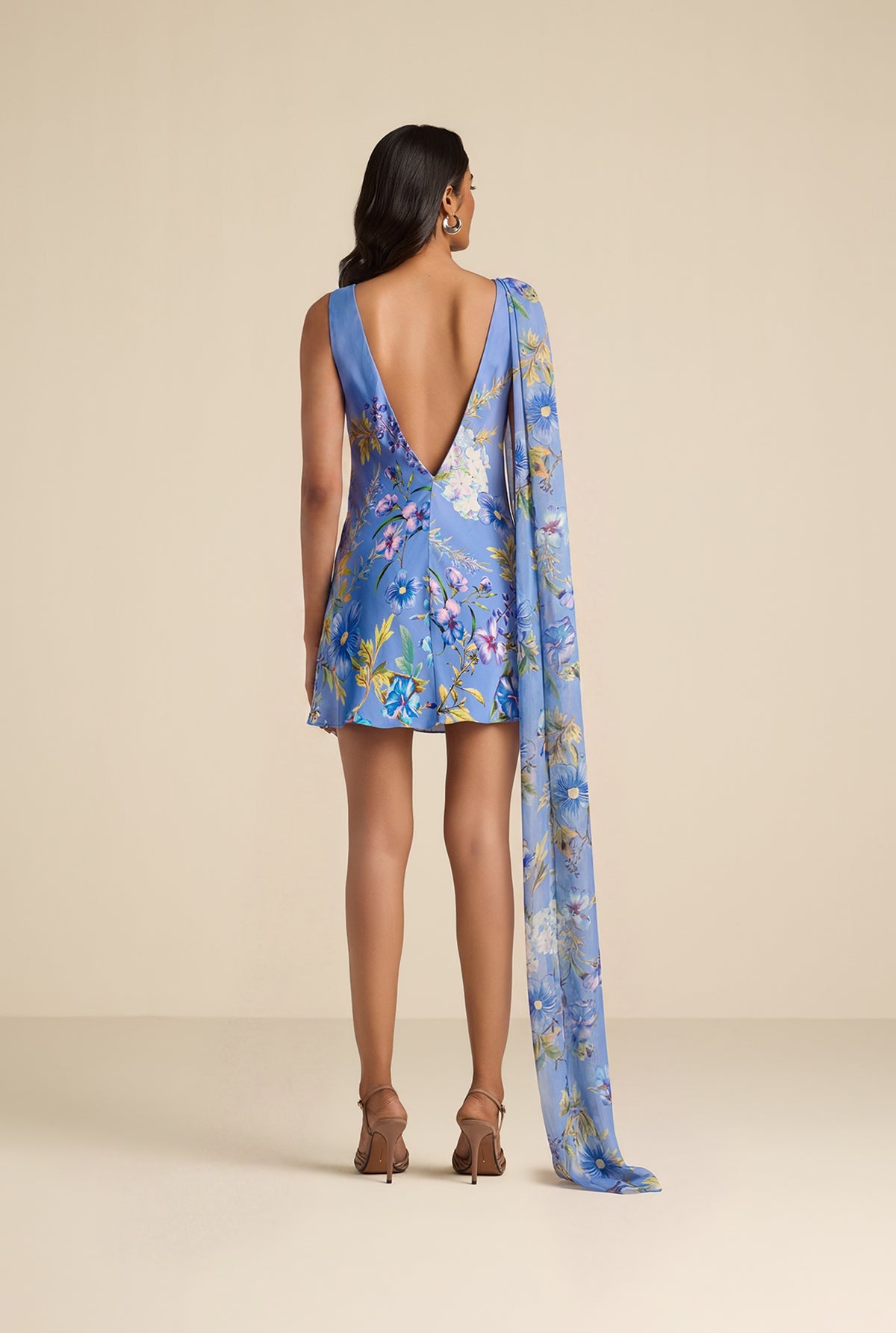 Akya Sash Mini Dress