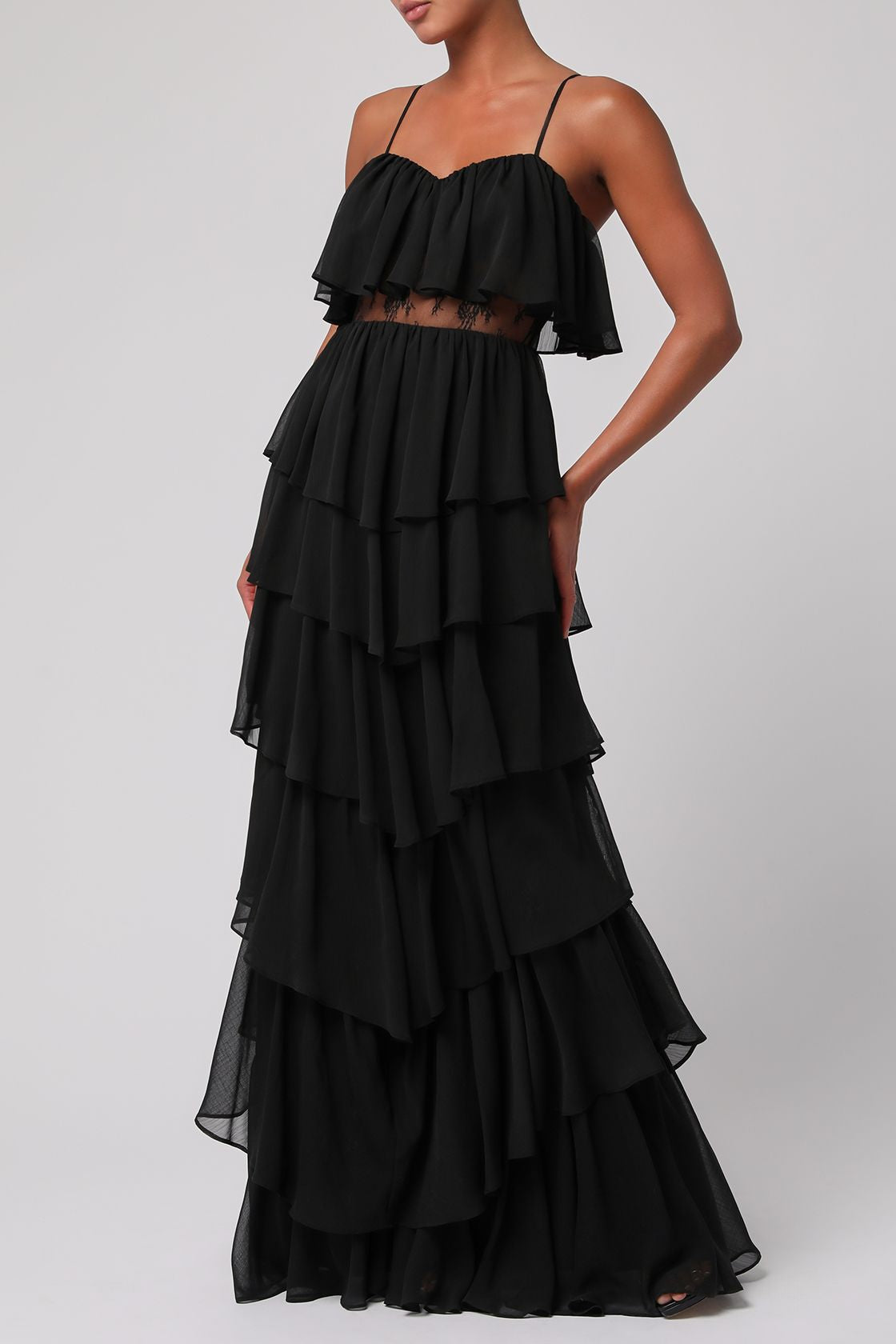 Serafina Tiered Maxi Dress