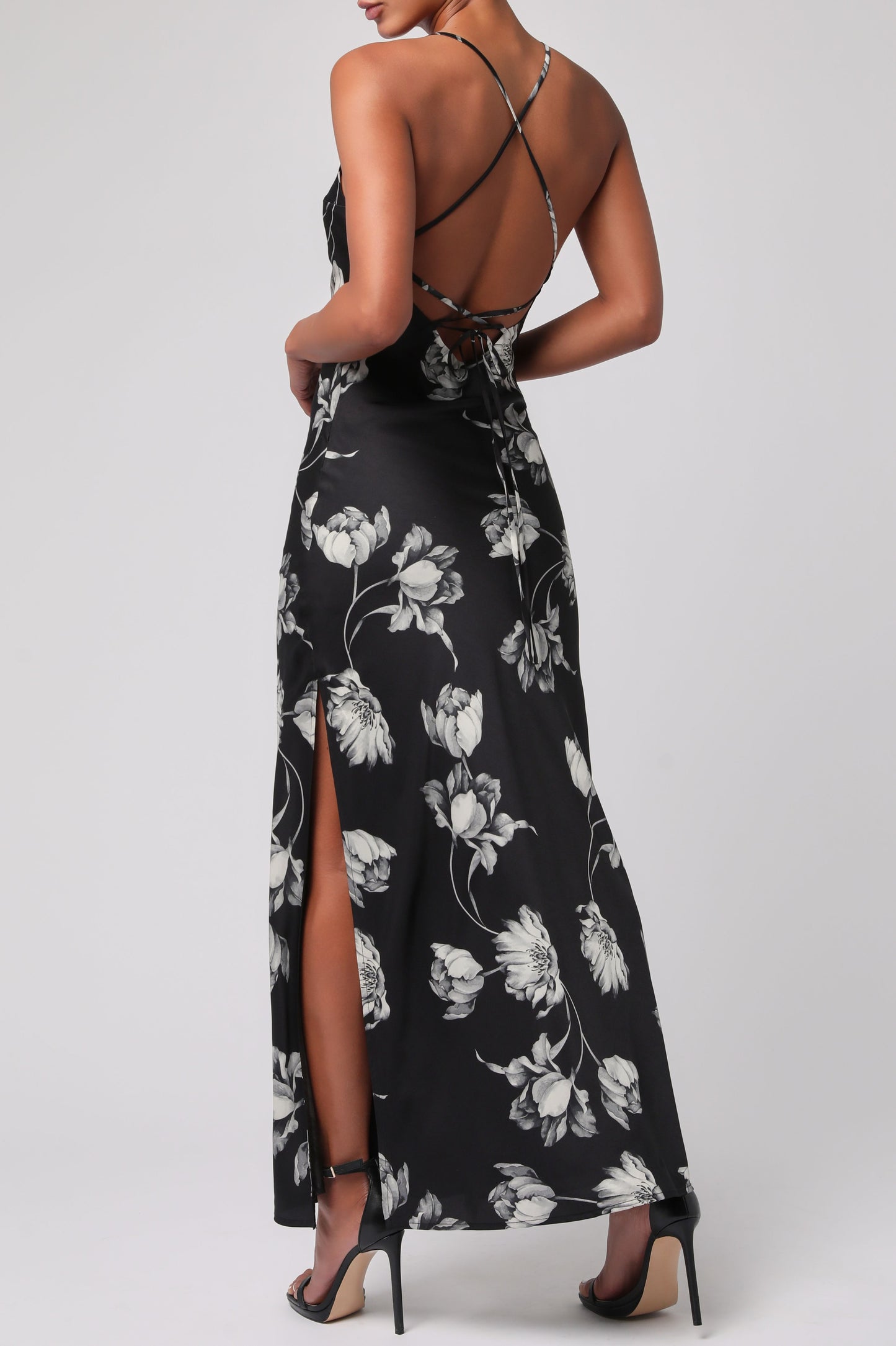 Cori Cross Back Maxi Dress