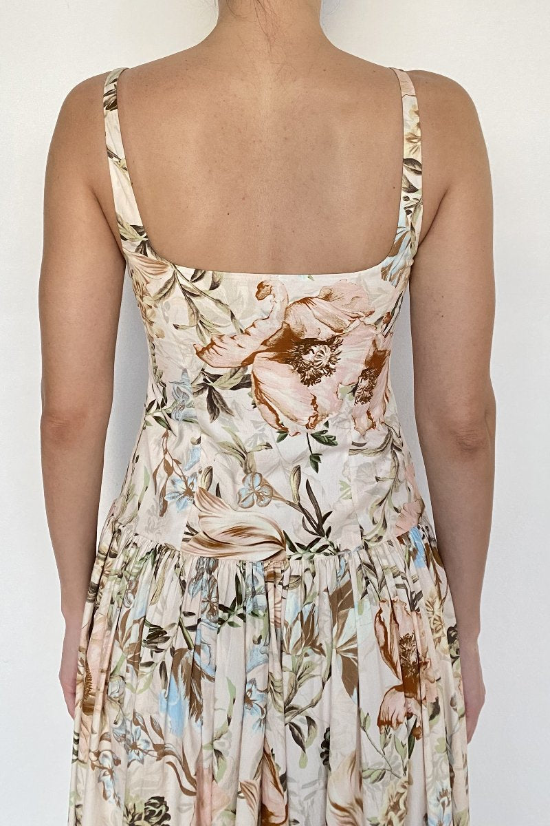 Ezra Square Neck Maxi Dress