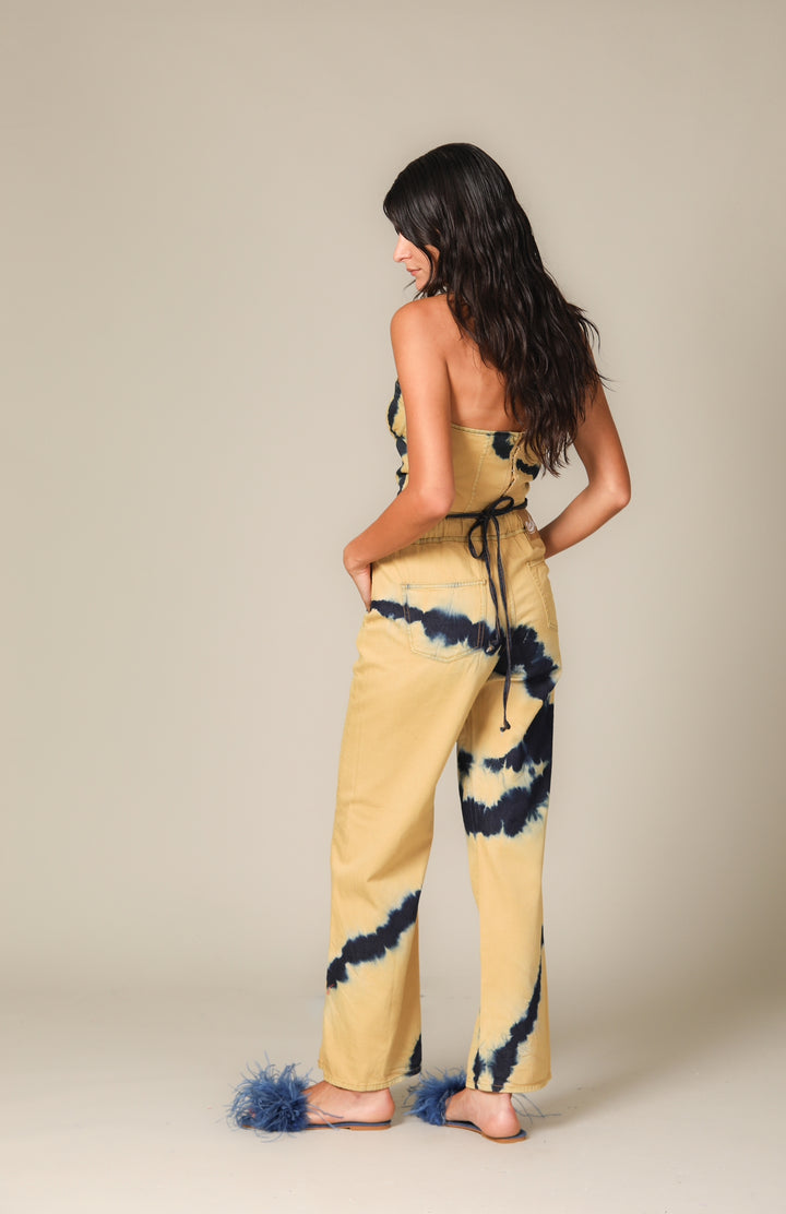 Tie Dye Denim Wide Leg - Don’t @ Me