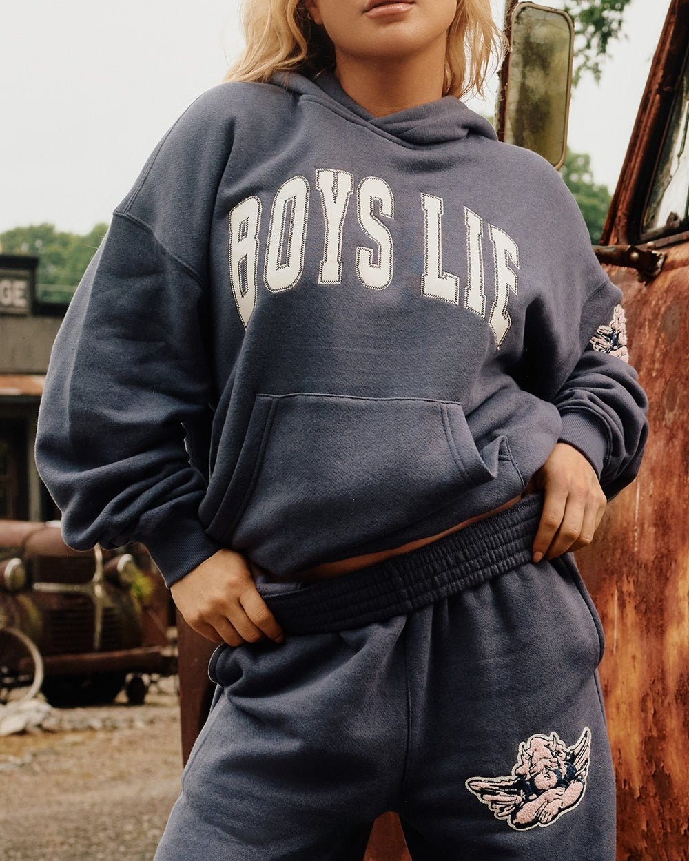In Too Deep Racer Hoodie - Boys Lie