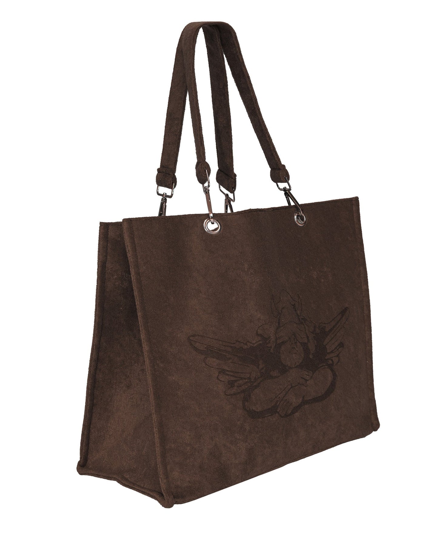 Chocolate Rose Terry Tote - Boys Lie