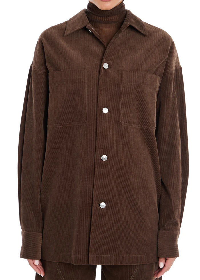 April Corduroy Shacket
