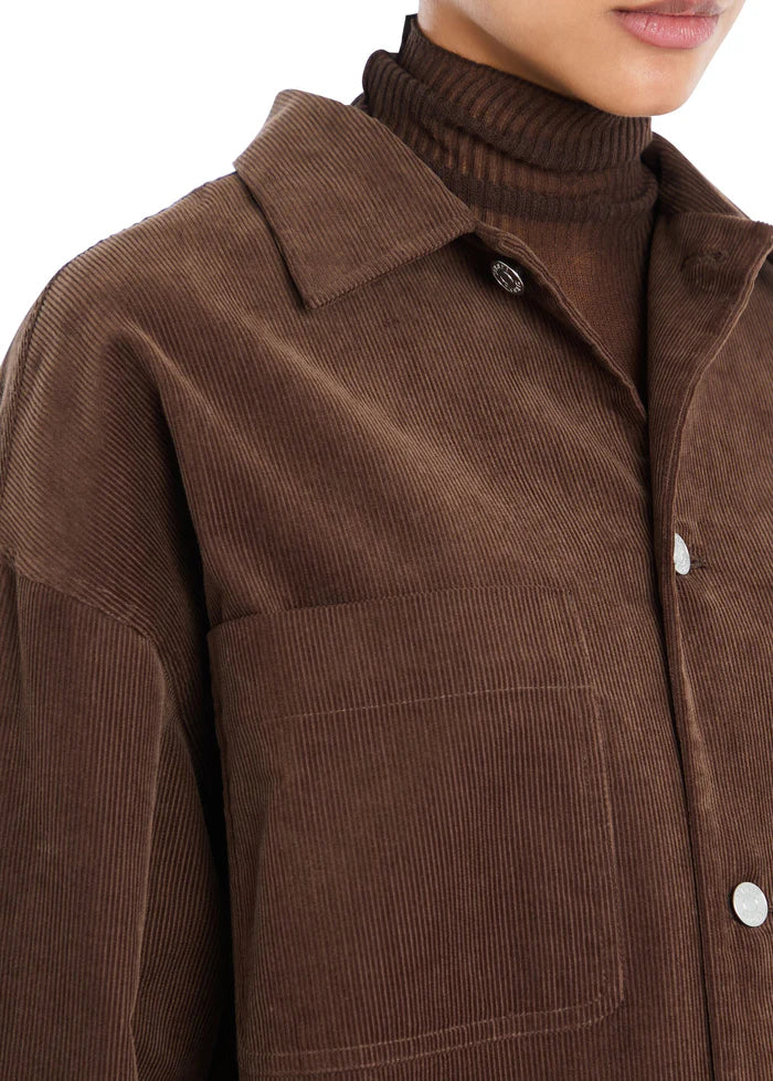 April Corduroy Shacket