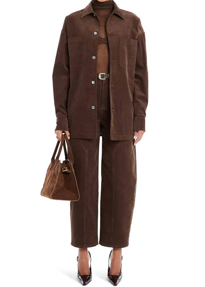 April Corduroy Shacket