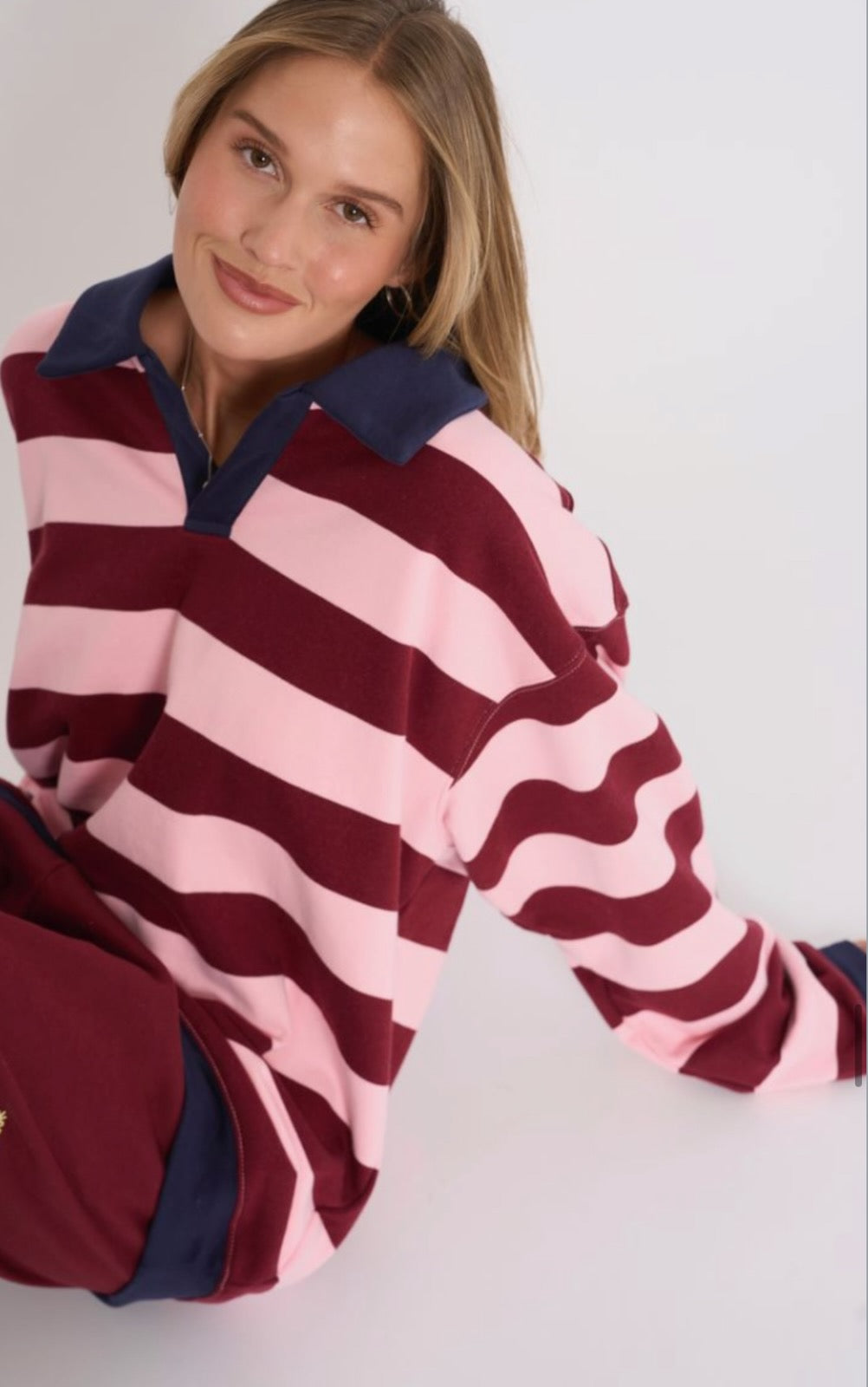 Come As You Are Collard Sweatshirt Mayfair