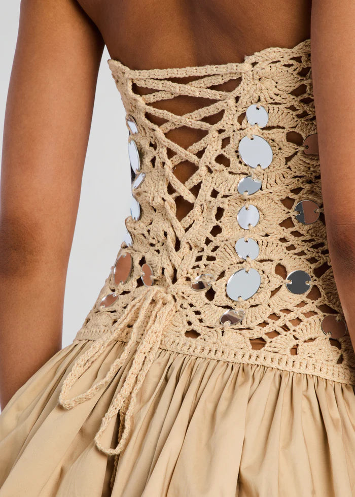 Aliane Crochet Dress