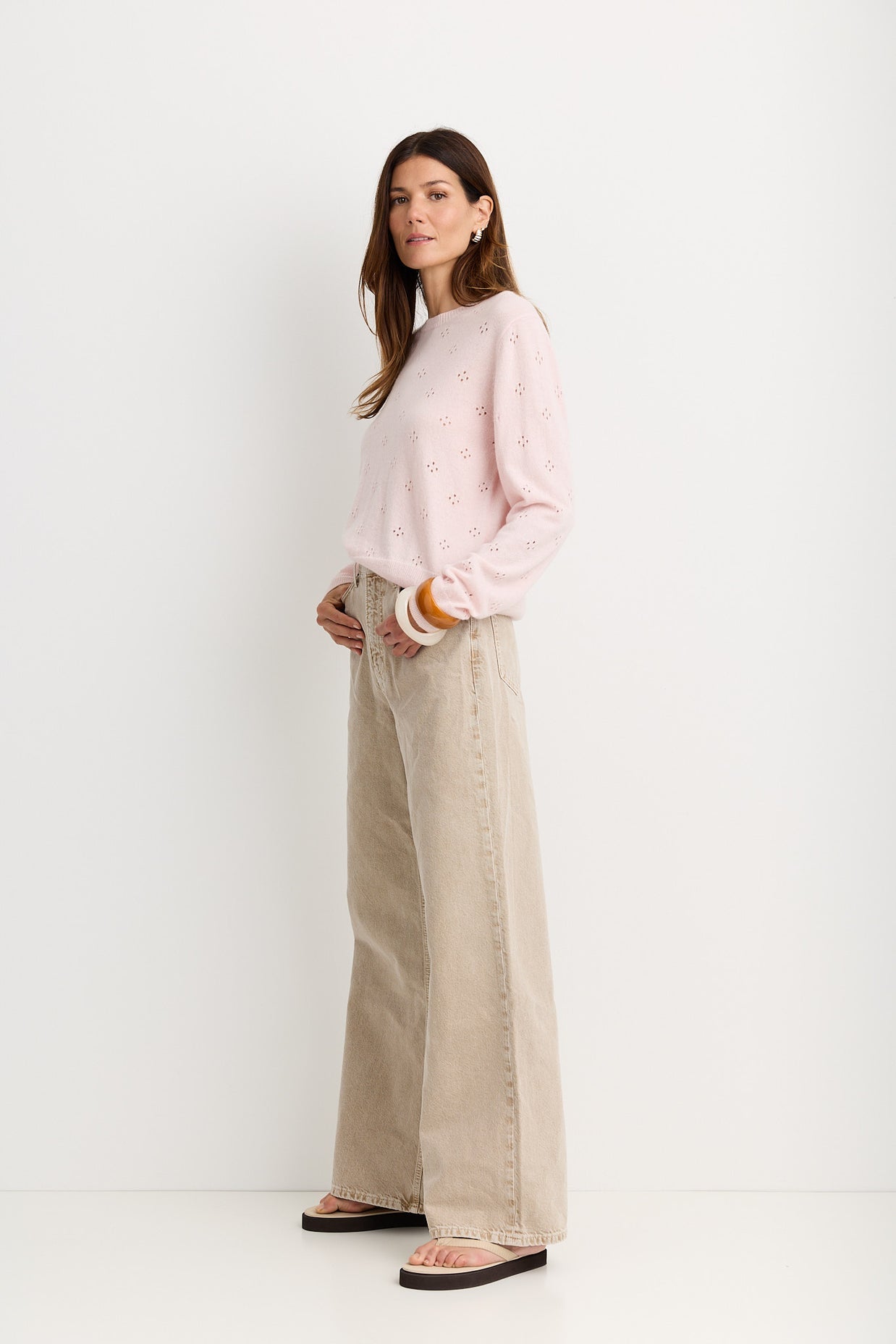 Georgie Cashmere Crewneck