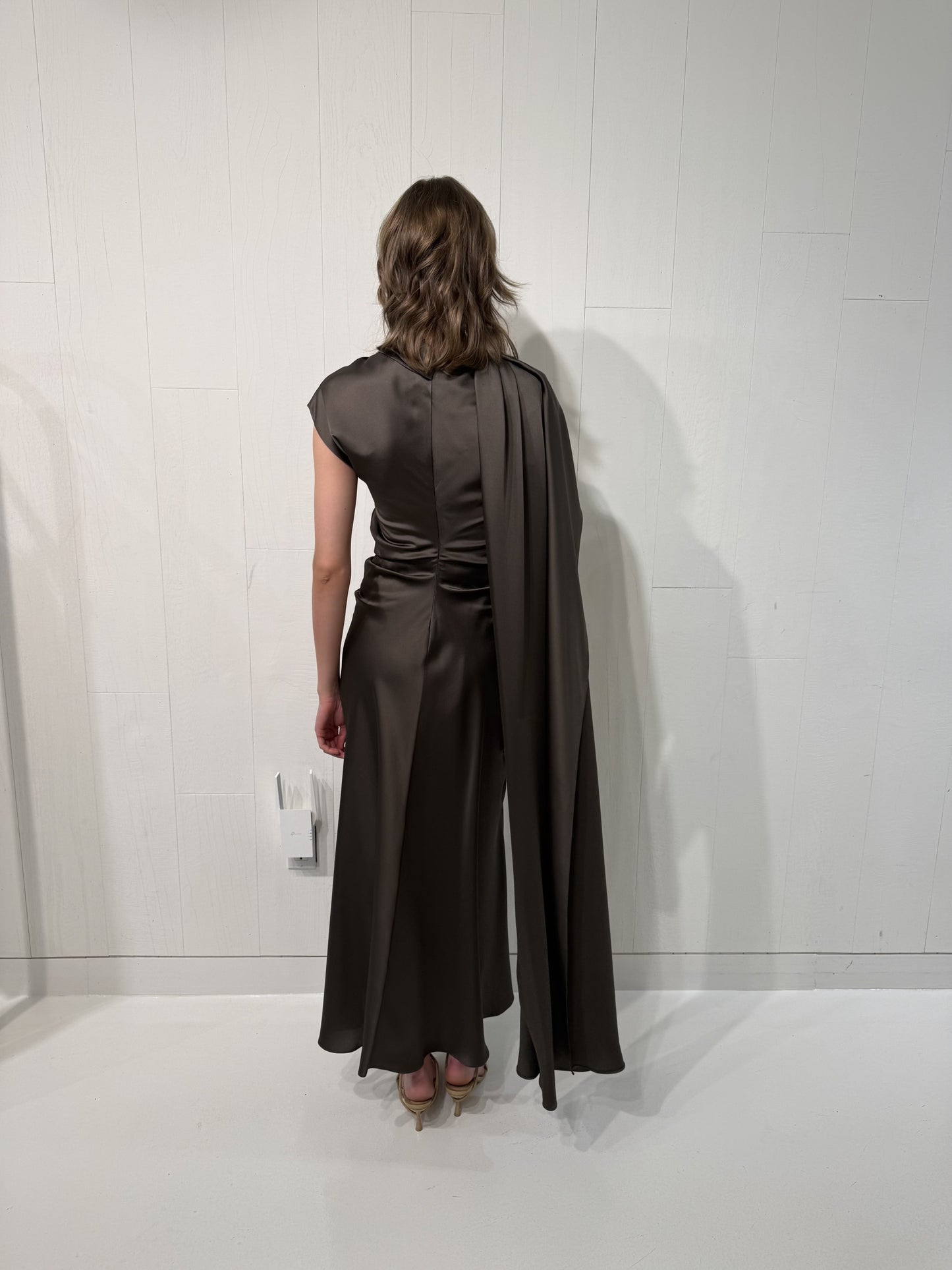 JACKA CAPE MIDI DRESS SIMKHAI