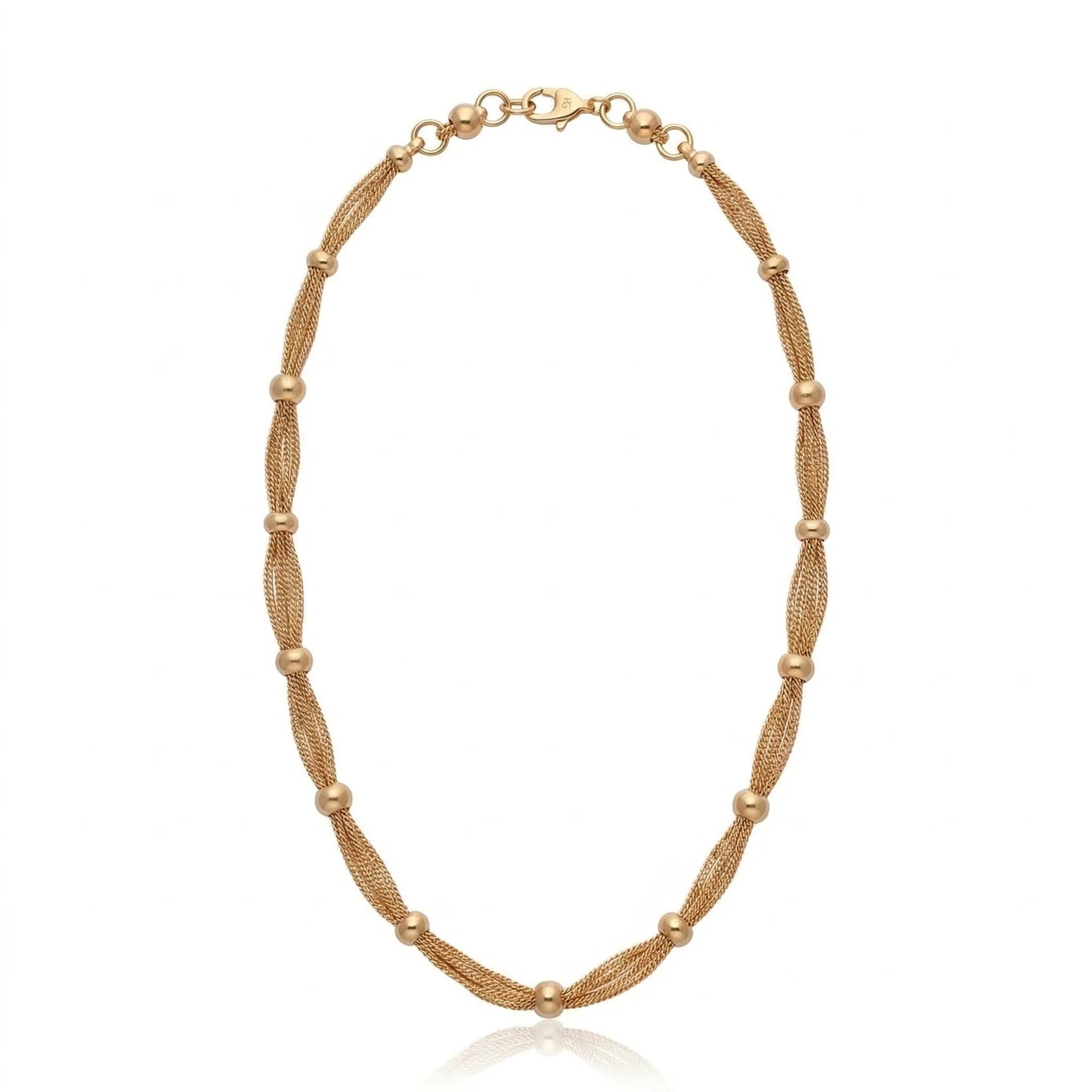 Classic Micro Multi Chain Choker