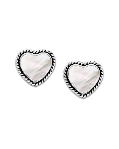 Samuel B. Silver Mother-of-Pearl Earrings