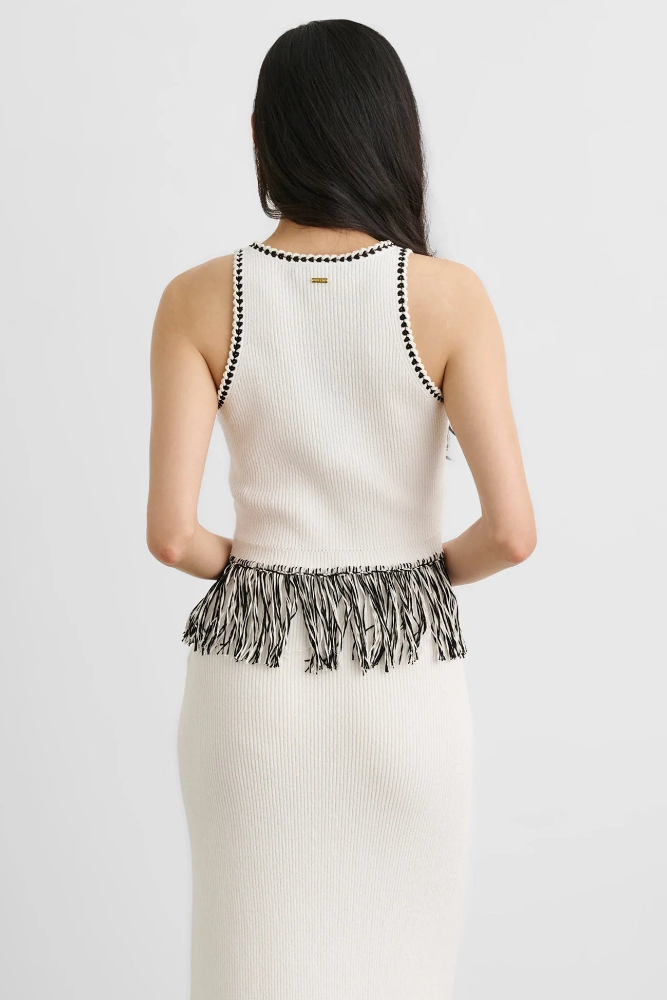 Dottie Fringe Racer Tank-Toccin
