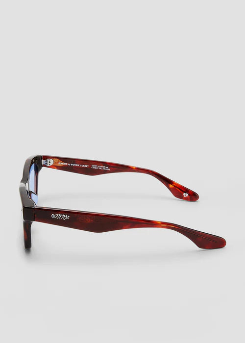 ROOM SERVICE Red Tortoise and Blue Tint