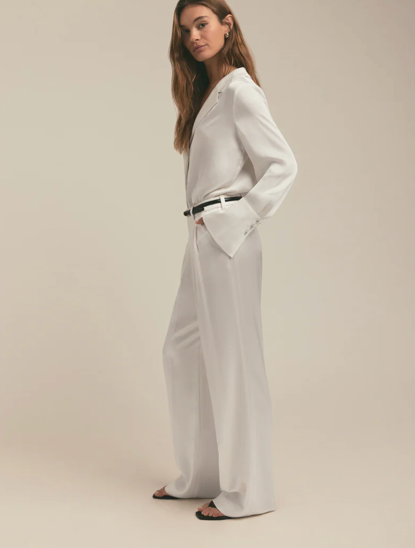 The Low Favorite Satin Pant- Favorite Daughter