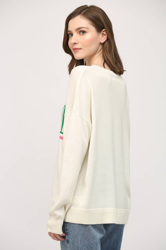 FATE - PICKLEBALL CREW NECK SWEATER FW14064