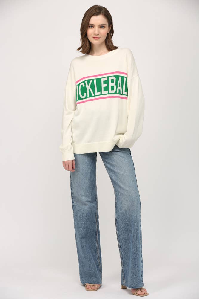 FATE - PICKLEBALL CREW NECK SWEATER FW14064