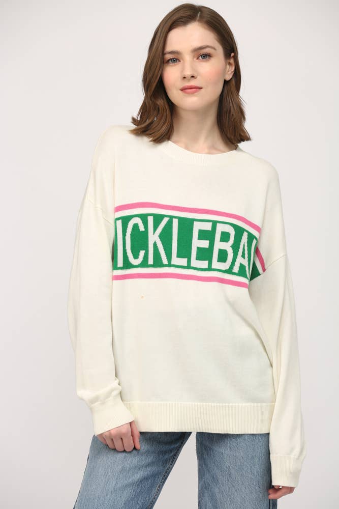 FATE - PICKLEBALL CREW NECK SWEATER FW14064