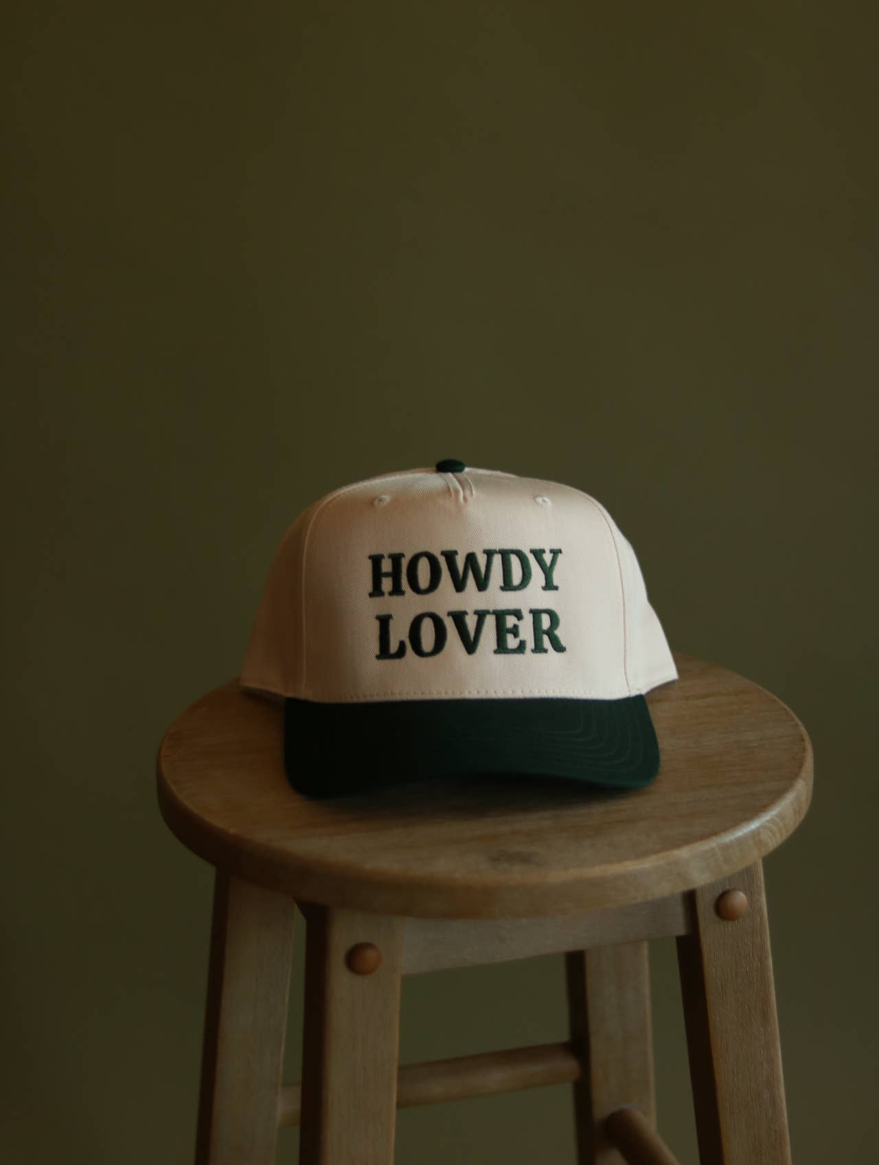 Howdy Lover Canvas Hat - Electric Label