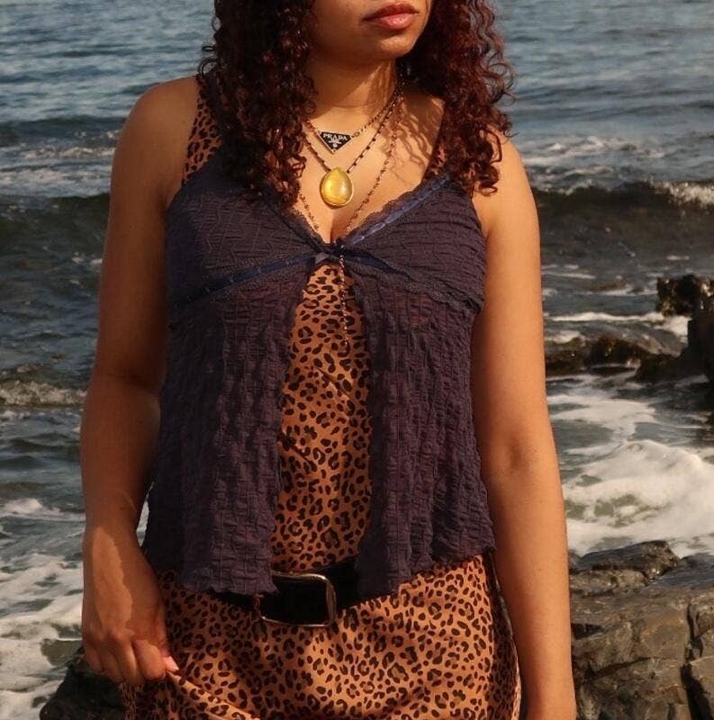 Chelsea Rose - Repurposed Vintage Designer Necklace