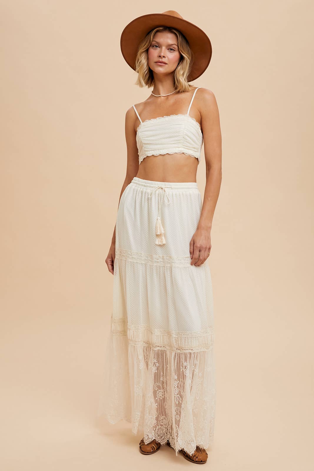In Loom - SKIRT AND CROP TUBE SET