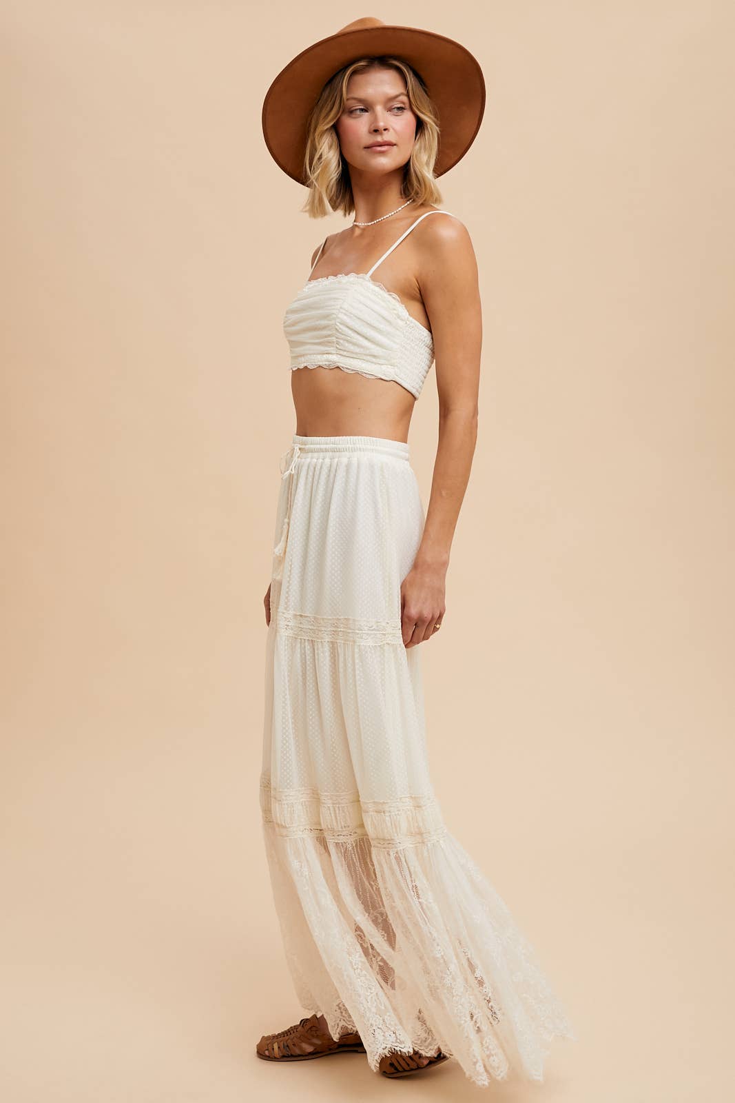 In Loom - SKIRT AND CROP TUBE SET