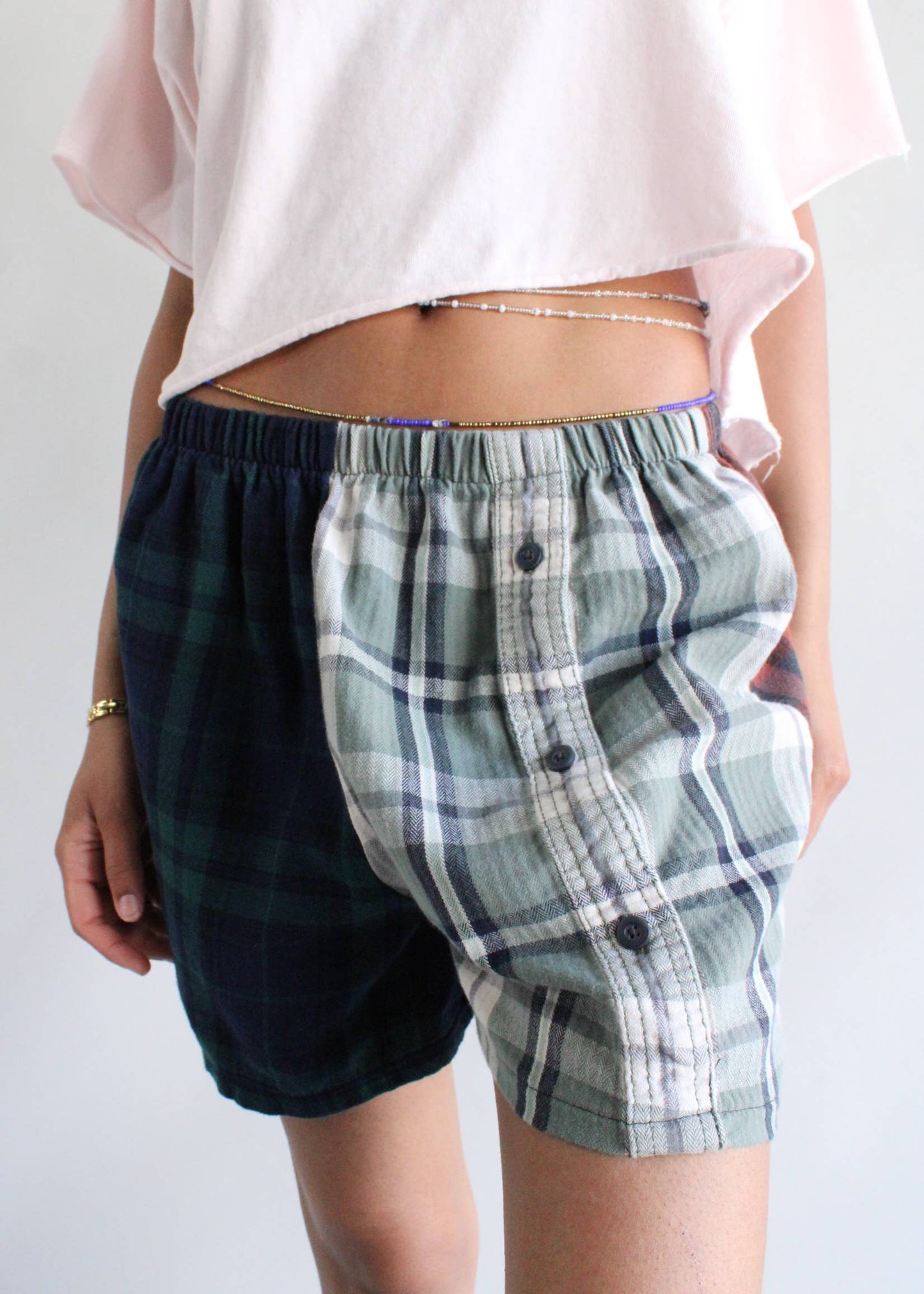 American Recycled Clothing - Flannel Shorts Bundle