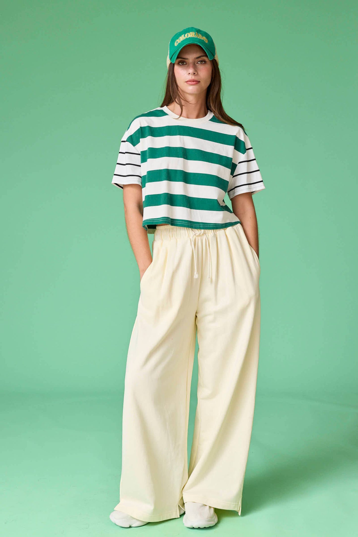 Cora Wide- Leg Sweat Pants
