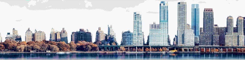 Abrams - Manhattan Skyline: The City Unfolds