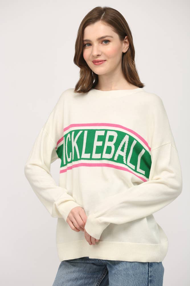FATE - PICKLEBALL CREW NECK SWEATER FW14064