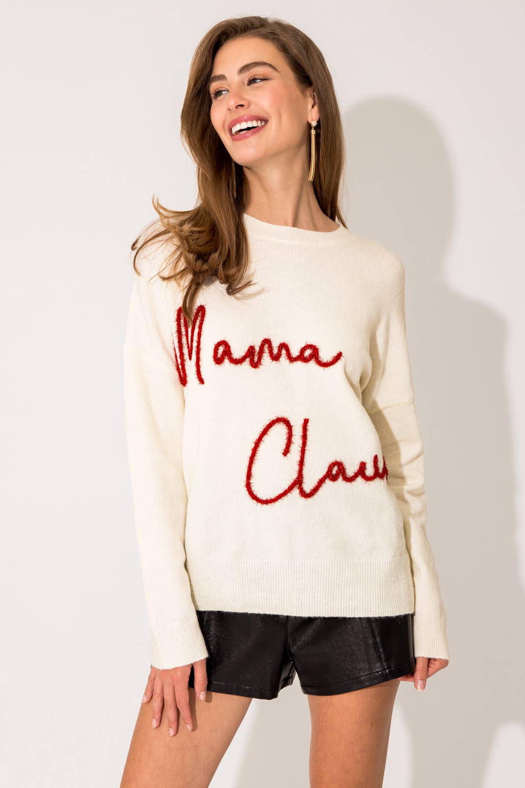 Mama Claus Pullover Sweater