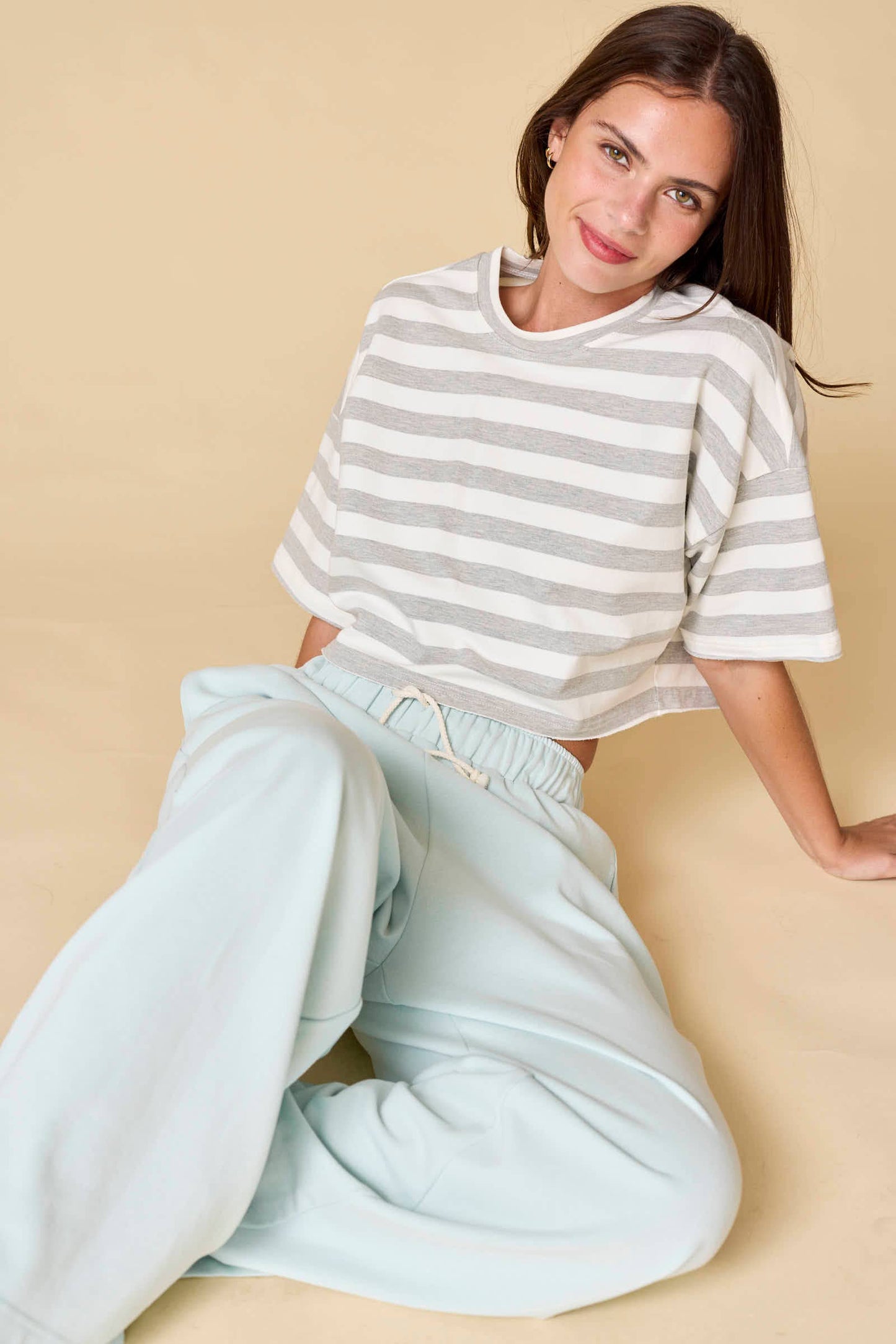 Cora Wide- Leg Sweat Pants