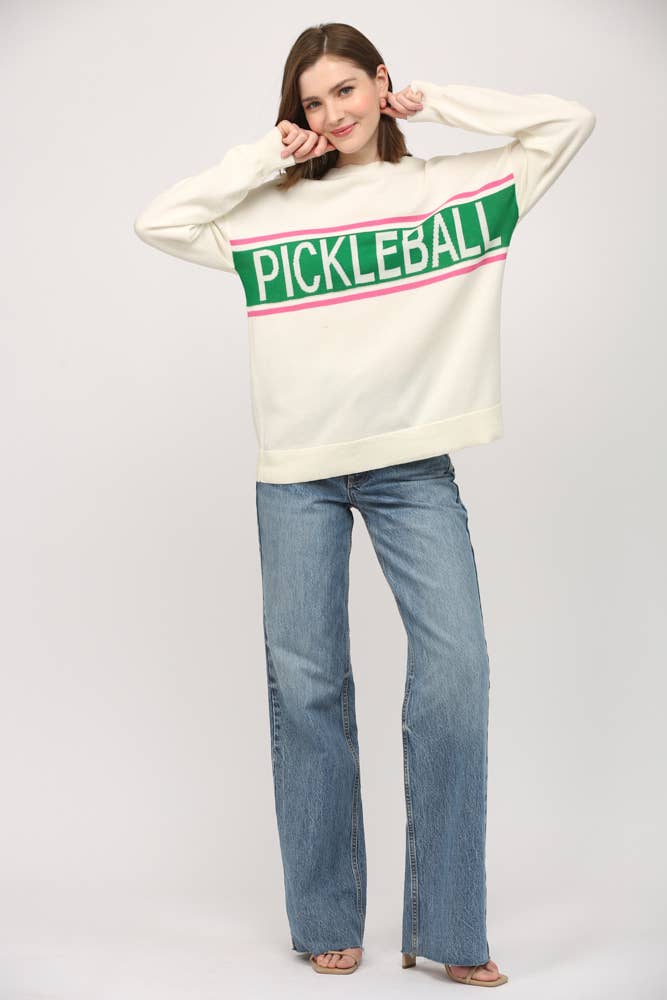 FATE - PICKLEBALL CREW NECK SWEATER FW14064