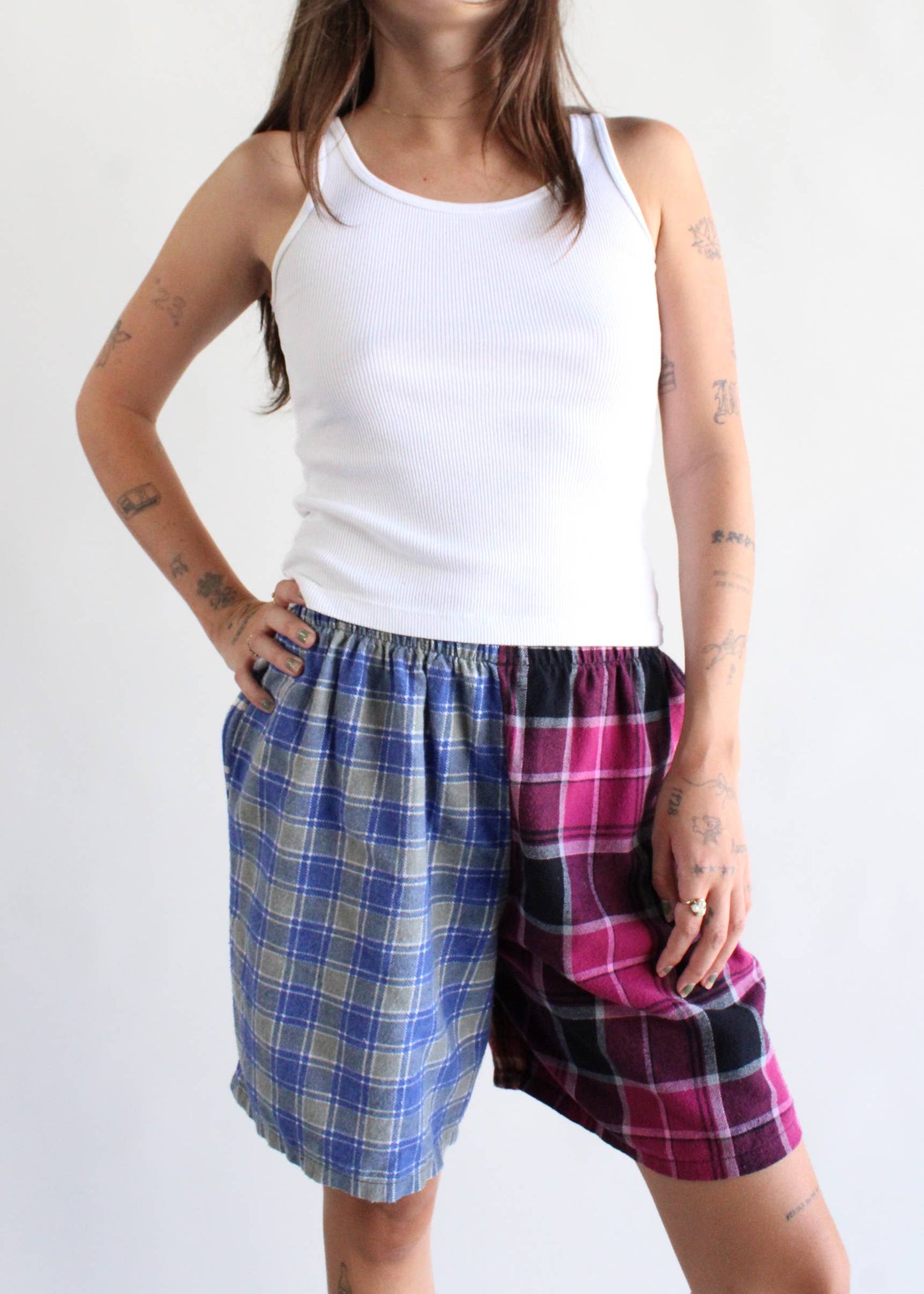 American Recycled Clothing - Flannel Shorts Bundle