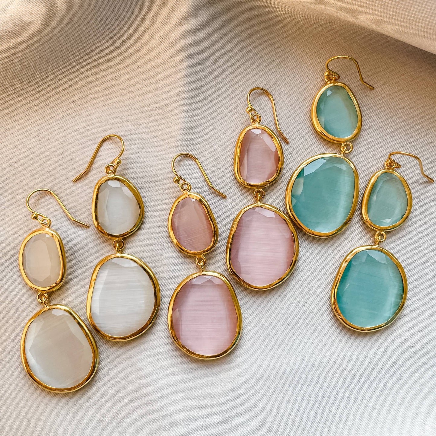 Chakarr Jewelry - CORE | TWO-DROP EARRINGS