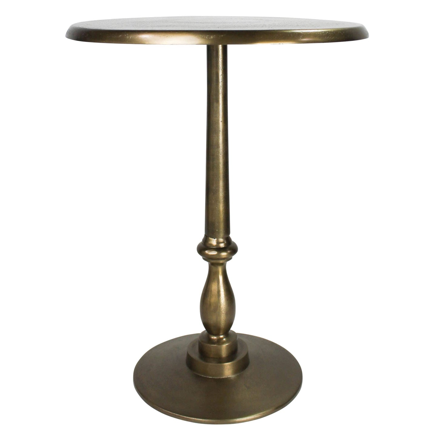 Benton Side Table, Brass
