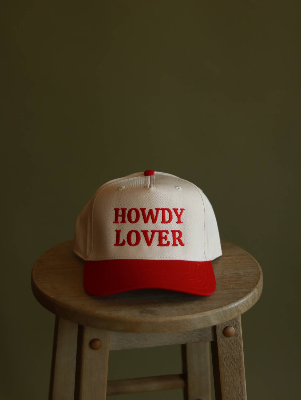 Howdy Lover Canvas Hat - Electric Label