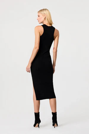PIPER RACERBACK TIE FRONT DRESS