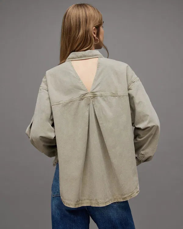 Eliana Denim Shirt - AllSaints